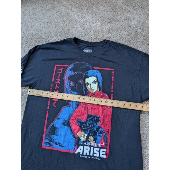 Ghost in the Shell Arise Mens Medium Long Sleeve Shirt Black Anime Bioworld - Picture 4 of 7